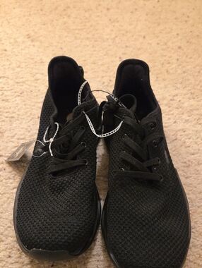 Beverly Hills Polo Club Men's Black Knit Lace-Up Sneakers